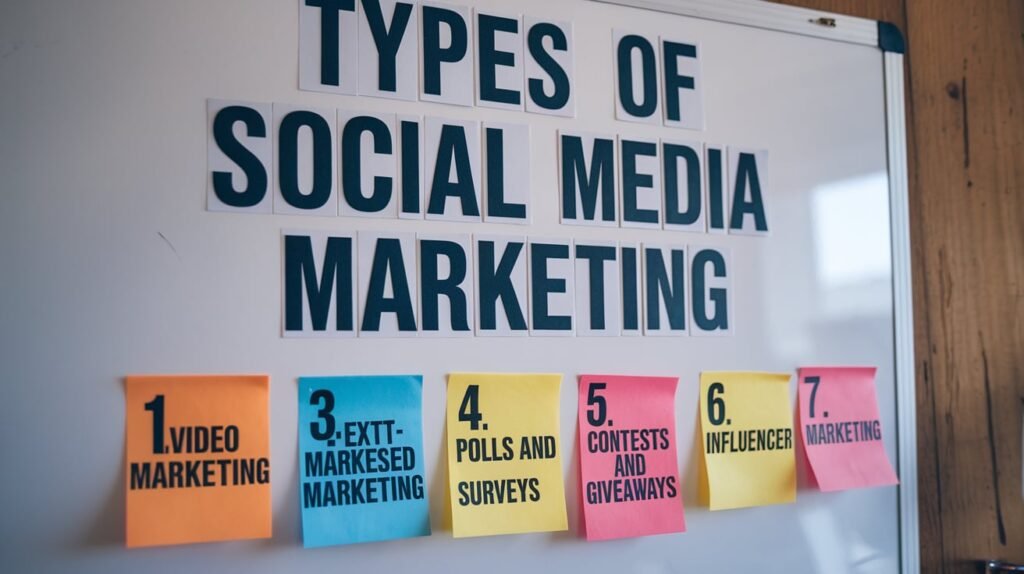  Types of Social Media Marketing